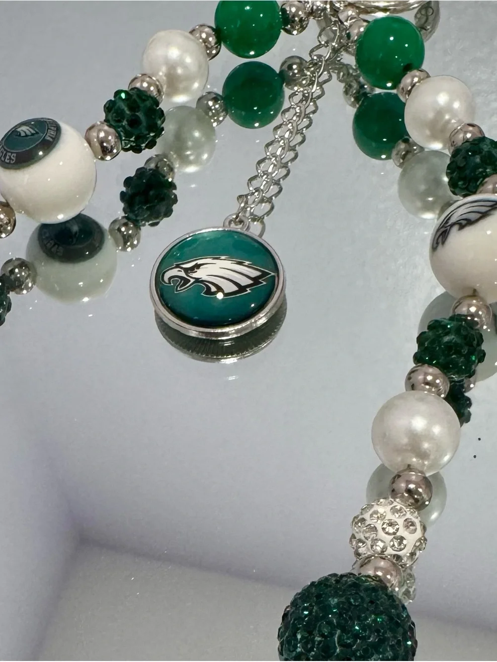 New Eagles Crystal Embellished Phone Chain